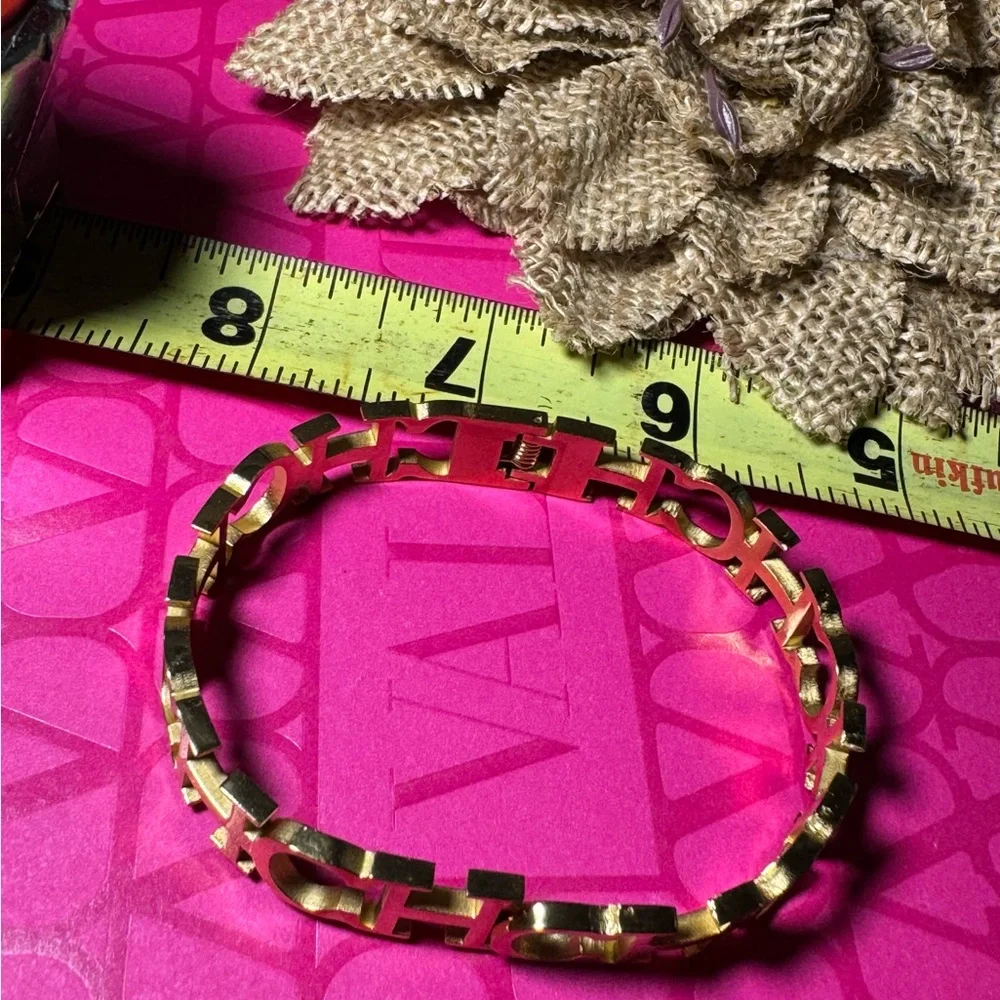 CH Logo Gold Bracelet